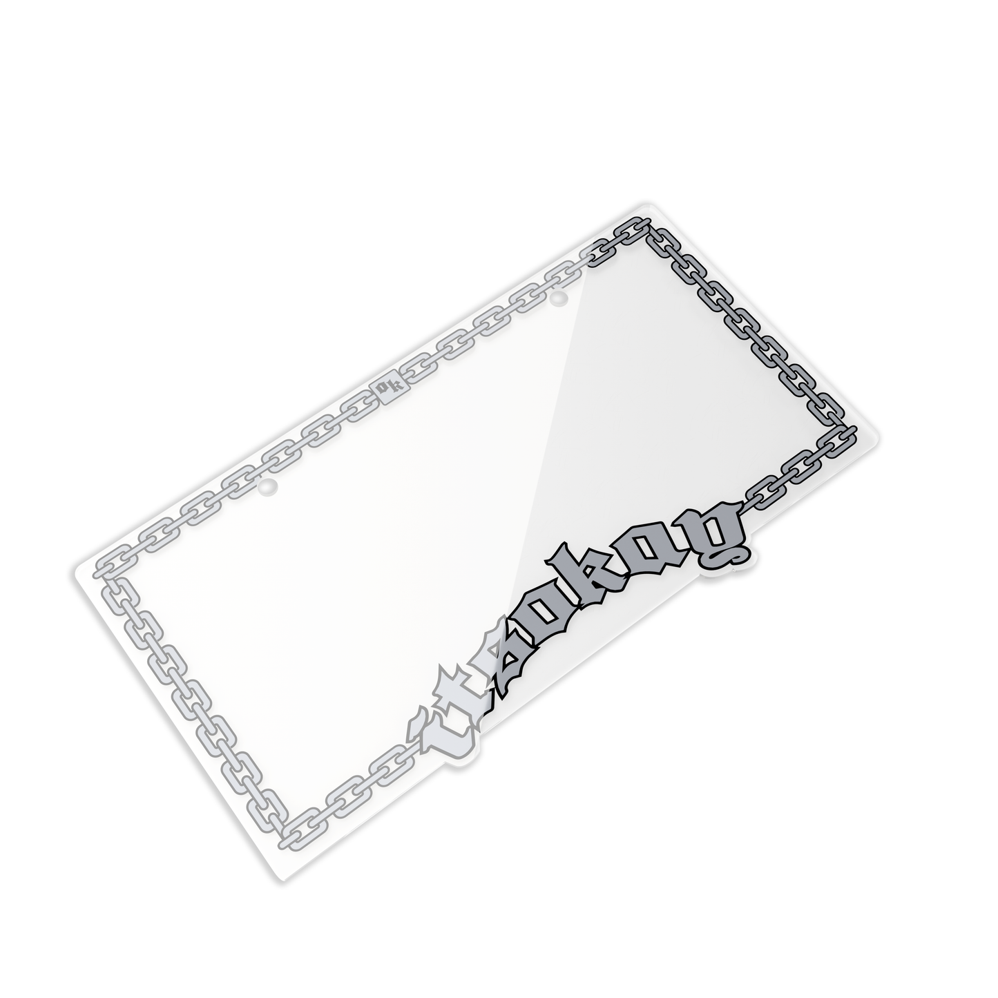 ITSOKAY GOODLUCK Vanity Cover - Silver Chrome