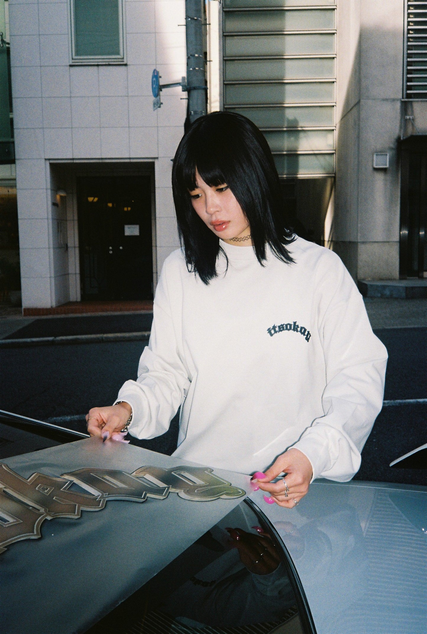 GOODLUCK Longsleeve - Pearl