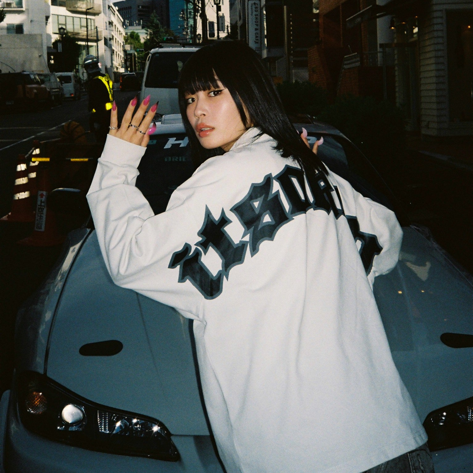 GOODLUCK Longsleeve - Pearl