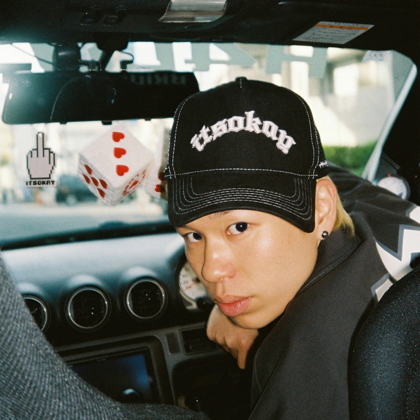 GOODLUCK Suede Trucker Hat