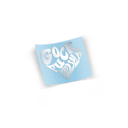 ITSOKAY GFY Die Cut Chrome