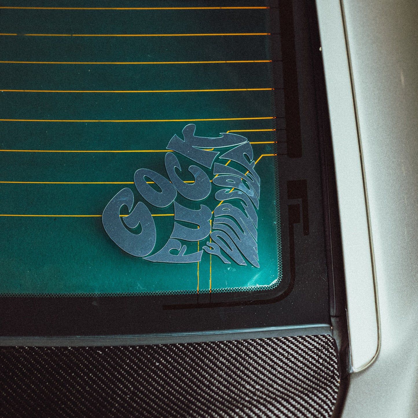 ITSOKAY GFY Die Cut Chrome