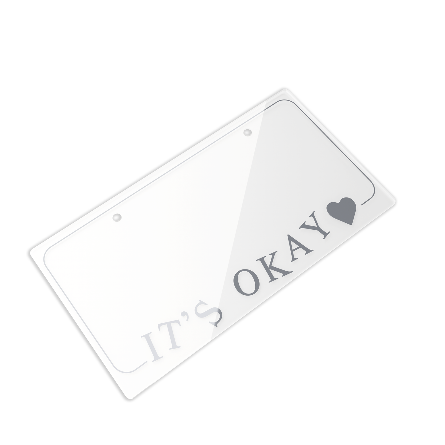 ITSOKAY OG Vanity Cover - Silver Chrome