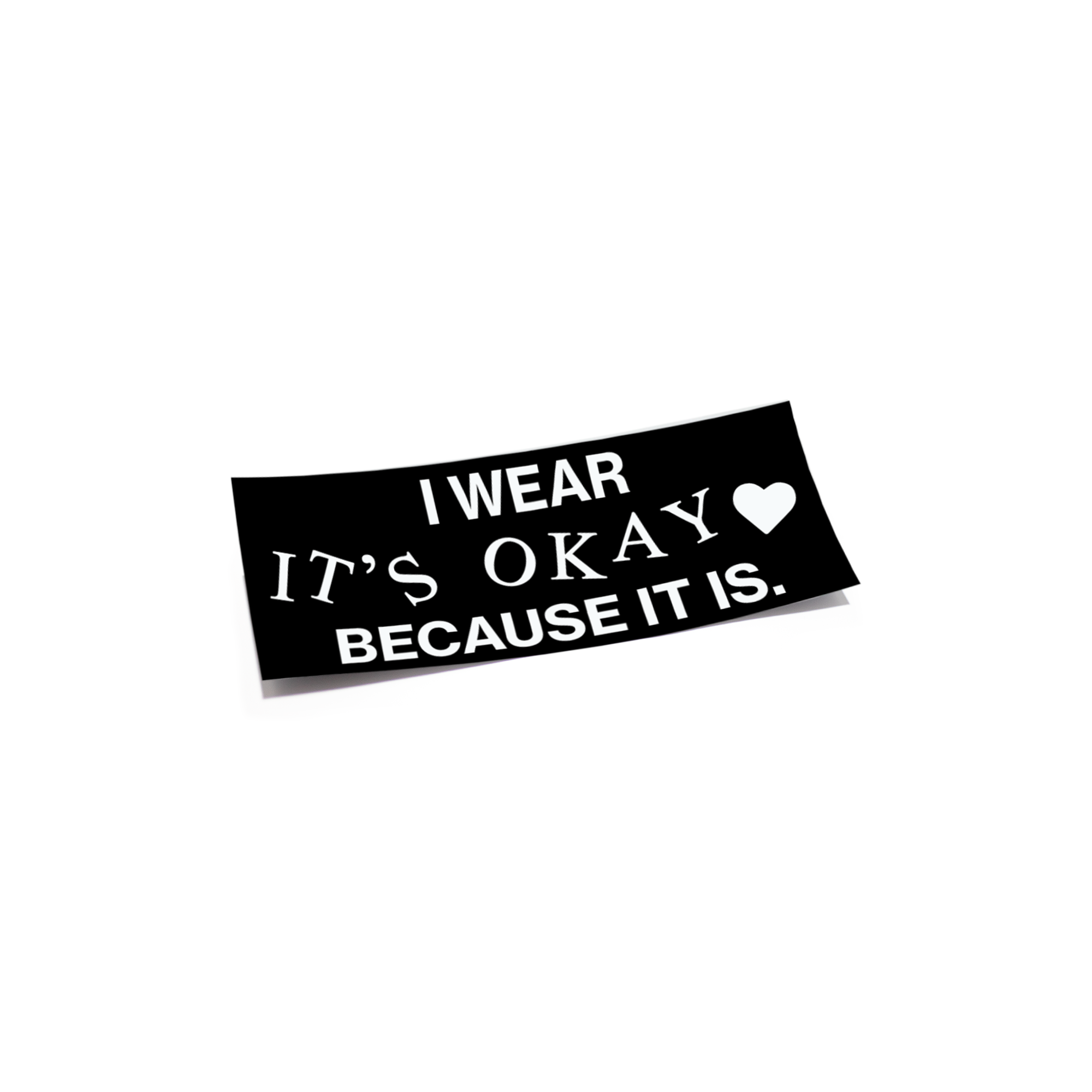 Box Sticker Print Because by Itsokay - Buy Today – ITSOKAY.GG