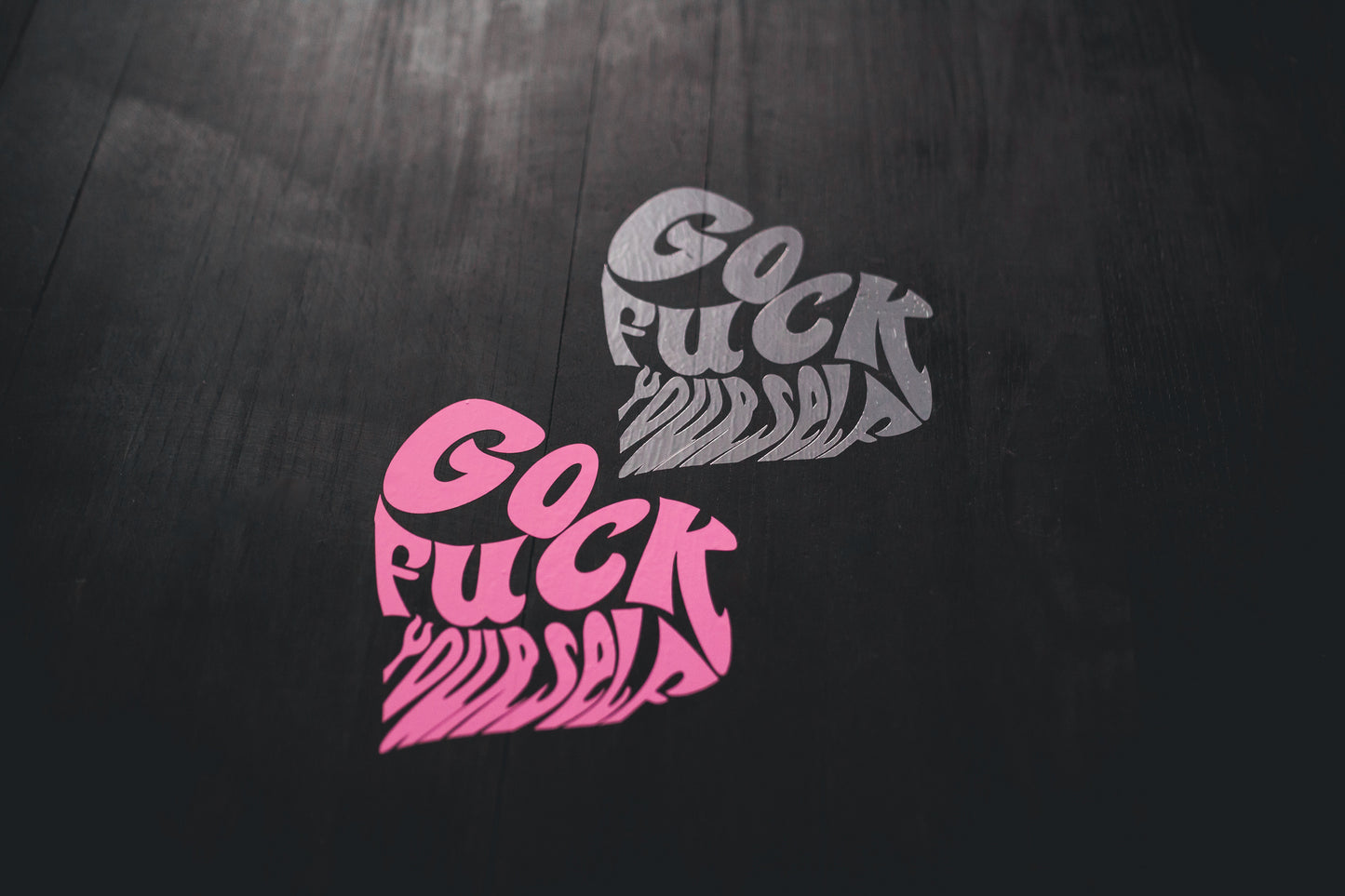 ITSOKAY GFY Die Cut Chrome