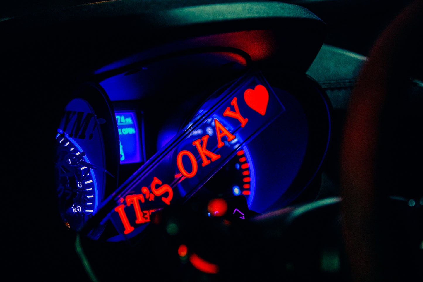 ITSOKAY OG LED Sticker Red