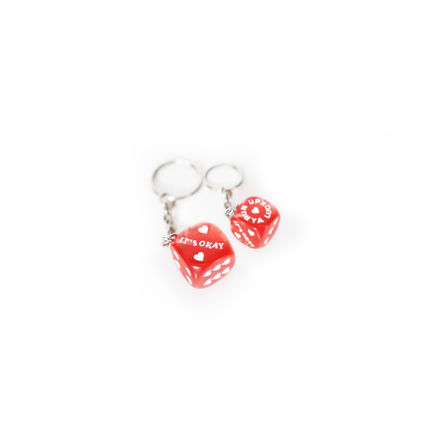 ITSOKAY Dice Keychain