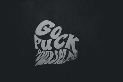 ITSOKAY GFY Die Cut Chrome