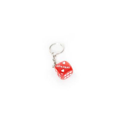 ITSOKAY Dice Keychain