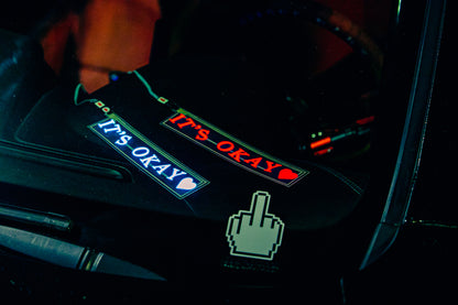 ITSOKAY OG LED Sticker Red