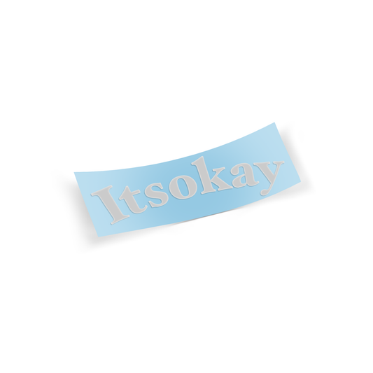 ITSOKAY Forever Logo Die Cut Chrome